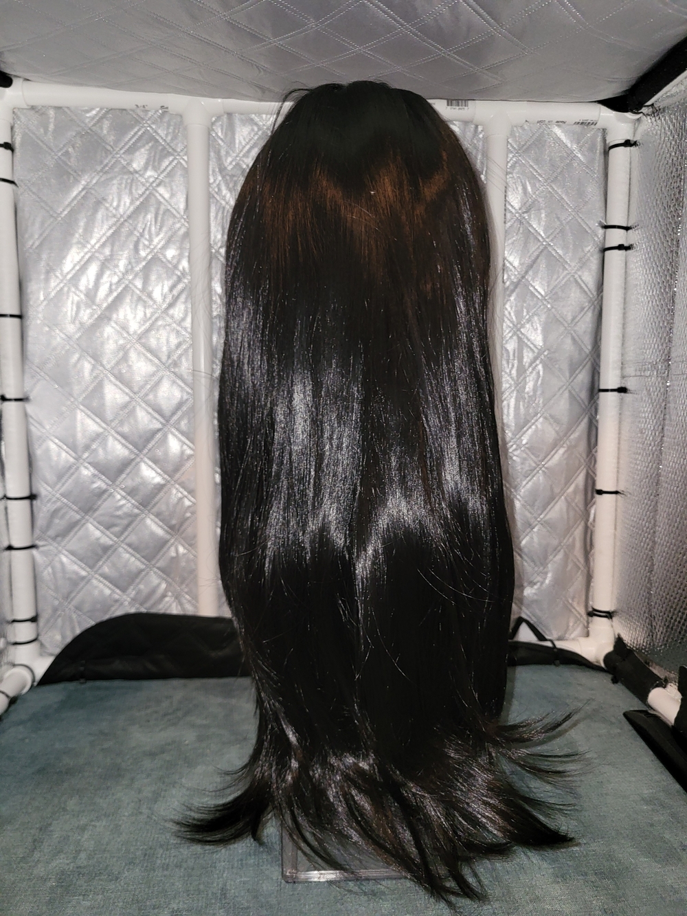 BELLAMI Black Long Straight Women's Wig--Yazmin 26"